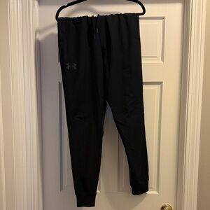 Under Armour Midnight Black Athletic Joggers - Men’s Small
